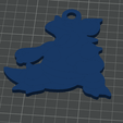031-3.png Nidoqueen Keychain - Kanto Collection (Multicolor .3mf & Single Color .stl)