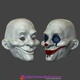Henchmen_Clown_Mask_09.jpg Henchmen Dark Knight Clown Joker Mask Costume Helmet