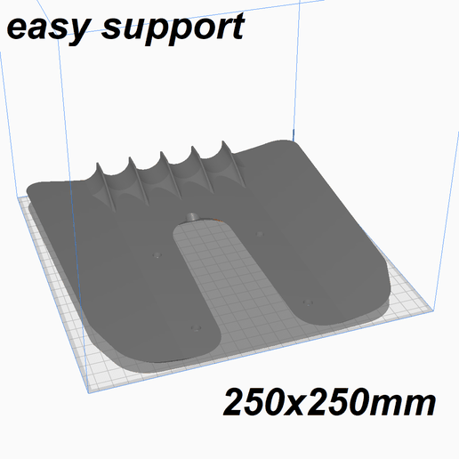 Mini Boat Hydrofoil - DIY 3D Printable Design (250x250mm Bed Optimized)