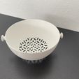 ¥ ee aha ia} SL ets a oe} Strainer for fruit and vegetables | Kitchen Gadget | bowl