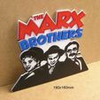 hermanos-marx-brothers-pelicula-humor-cartel-letrero-rotulo-cine-vintage.jpg The Marx Brothers, Marx Brothers, humorists, funny movies, vintage movies, impression3d, black and white, black and white, vintage movies