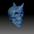 Shop5.jpg Vampire Skull- STL-3D- Print-model -High-Polygon