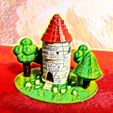 JPG_1601936849269.jpg Old Ruined Tower Forest Diorama