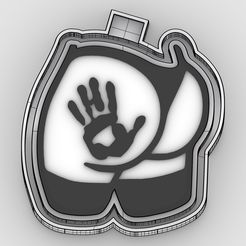 2_1-color.jpg STL file girl - freshie mold・Design to download and 3D print