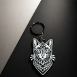 6efad0e0-de4f-41fb-8c38-68a4397ee0d4.png geometric cat keychain