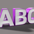 Render.png LedBox Font - Alphabet Collection - Letters and number boxes - No. 12