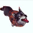 LLLLLLLLLLL.jpg WOLF DOG WOLF - DOWNLOAD WOLF 3d Model - ANIMATED for blender-fbx-unity-maya-unreal-c4d-3ds max - 3D printing WOLF DOG WOLF WOLF