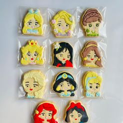 WhatsApp-Image-2023-05-22-at-17.51.03.jpeg Archivo 3D DISNEY PRINCESS colección 11 pcs COOKIE, FONDANT, CLAY CUTTER, Y STAMP・Modelo para descargar y imprimir en 3D