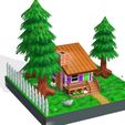 1.jpg THE HOUSE IN THE FOREST - THE LAKE HOUSE3D MODEL THE HOUSE IN THE FOREST - THE LAKE HOUSE