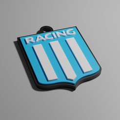 Racing.png Datei STL Rennsport KeyRing・Modell für 3D-Druck zum herunterladen