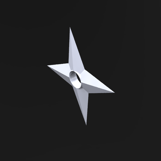 shuriken naruto 3D model