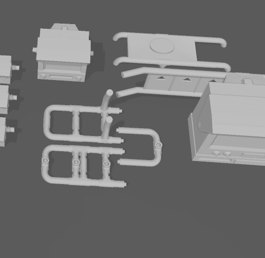 🦇 1989 Bat Computer and chair・ STL File for 3D printing・Cults