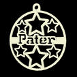 Pater.png Mum and Dad Christmas Decorations