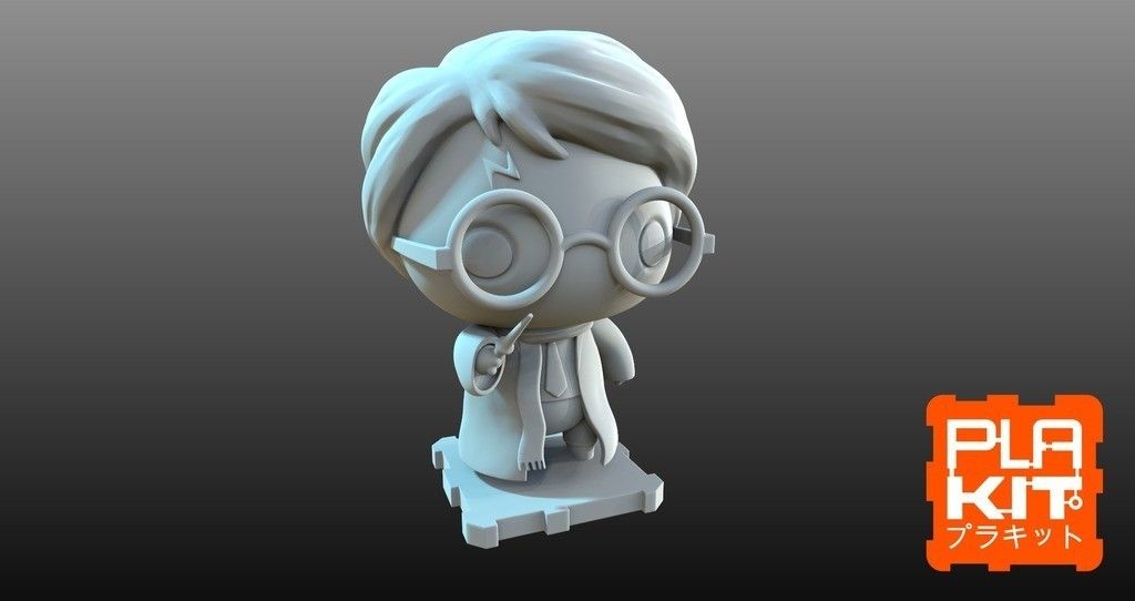 d64a939cd3bcab3a6b3e149077b74520_display_large.jpg Free STL file Harry Potter!・Design to download and 3D print, purakito