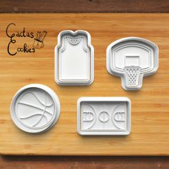 Bild.jpg Basketball Cookie Cutter set 0364