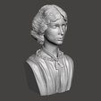 Emily-Dickinson-9.png 3D Model of Emily Dickinson - High-Quality STL File for 3D Printing (PERSONAL USE)