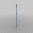 04846905-d91f-4345-80ae-0405b9a3a4fe.png Star Wars Force Unleashed Royal / Shadow / Senate Guard saber staff weapon for 1:6 and 1:12 custom figures