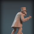 PhineasNoCapTurn-3.jpg Haunted Mansion Phineas The Traveler Ghost 3D Printable Sculpt