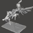 3.jpg ALISA BOSCONOVITCH -TEKKEN 7 taunt pose ARTICULATED *optional Chainsaws! HI-Poly STL for 3D printing