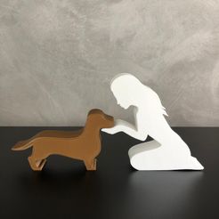 WhatsApp-Image-2022-12-22-at-10.44.27.jpeg GIRL AND her Dachshund(STRAIGHT HAIR) FOR 3D PRINTER OR LASER CUT
