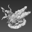 3.png Crocodile STL File-Alligator 3D Model for 3D Printing