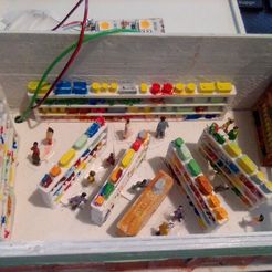SUP-1.jpg STL file supermarket, superette・Model to download and 3D print