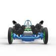 7.jpg Diecast Front engine old school 6 wheeled dragster Scale 1:25