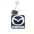 Mazda-I-Print.jpg Keychain: Mazda I