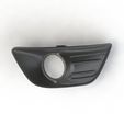 Untitled.jpg Citroen C4 I 2006-2013 Left Fog Light Garnish. OEM Number 9684526377 JUT44076