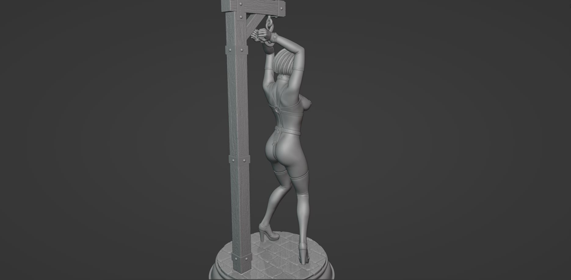 Снимок4.jpg Fichier 3D Residual Evil 3 Remake - Jill Valentine・Plan pour impression 3D à télécharger, Uroboros3D