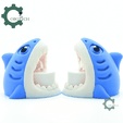 Cobotech-Summer Cute Shark Candle Holder_06.png Sommer Niedlicher Hai