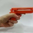20160515_123043.jpg Free STL file Rubber Band Based Pistol Project (One Day Challenge)・3D printing template to download