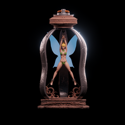 Schermata-2022-02-22-alle-17.16.39.png STL file Tinkerbell Fanart - 75mm 3d printing file 3D print model・Template to download and 3D print
