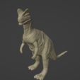 1.png Dinosaur dilophosaurus 3D print model
