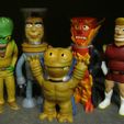 Futurama Collection Painted Part-3.JPG Beelzebot (Easy print no support)