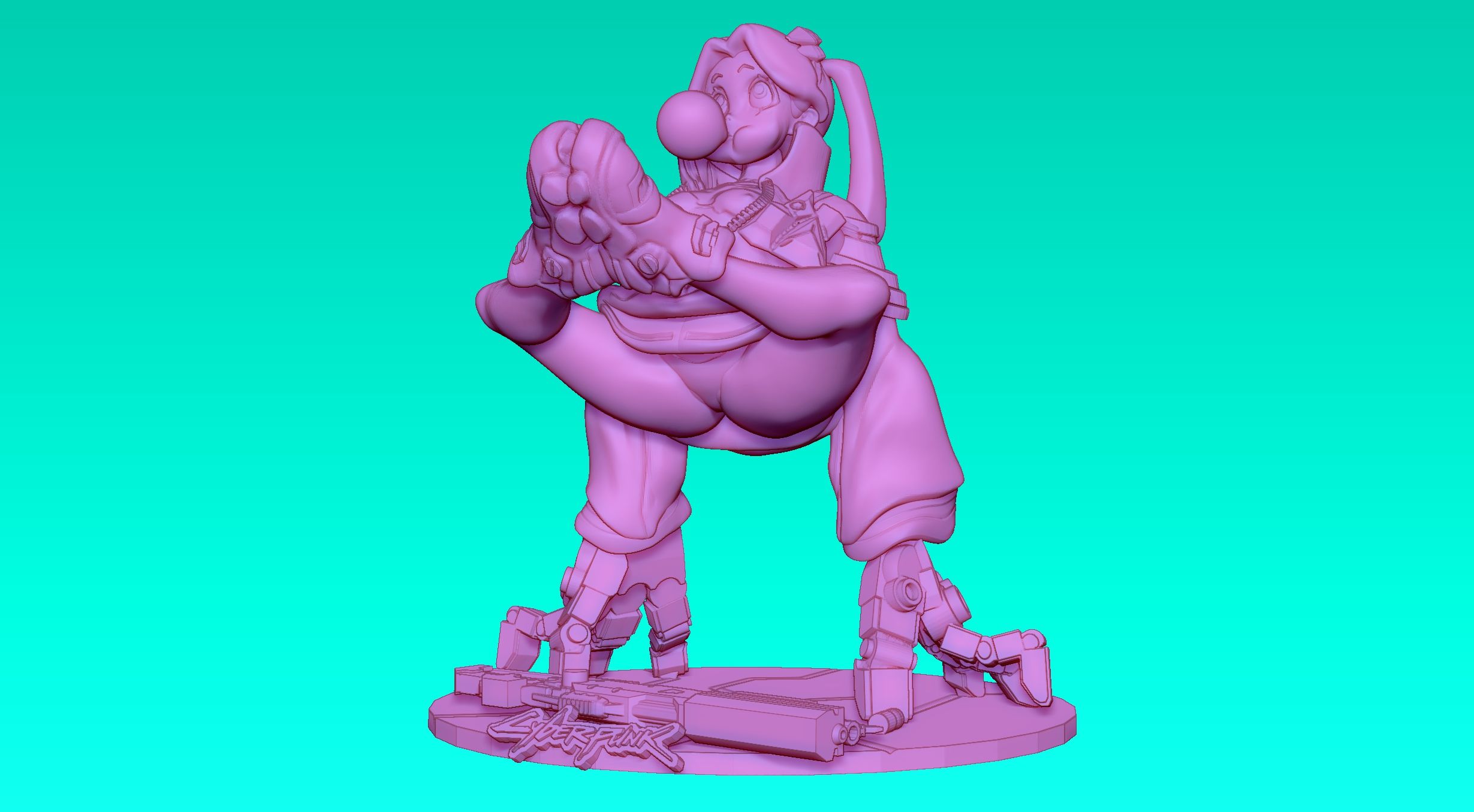 Free 3d File Rebecca Cyberpunk Edgerunners 3d Printable Model To Download Cults