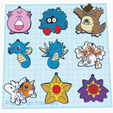 Pokemon-14.png Schlüsselanhänger Pack 151 Pokemon