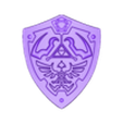 Escudo Zelda.stl Zelda Shield: Hylian Shield