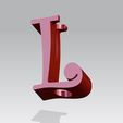 L.jpg Straw topper letter L
