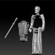 screenshot.4917.jpg Star Wars .stl obi wan .3D action figure .OBJ Kenner style.