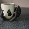 1.jpg Devil Hand Halloween Cup Holder Model 3D