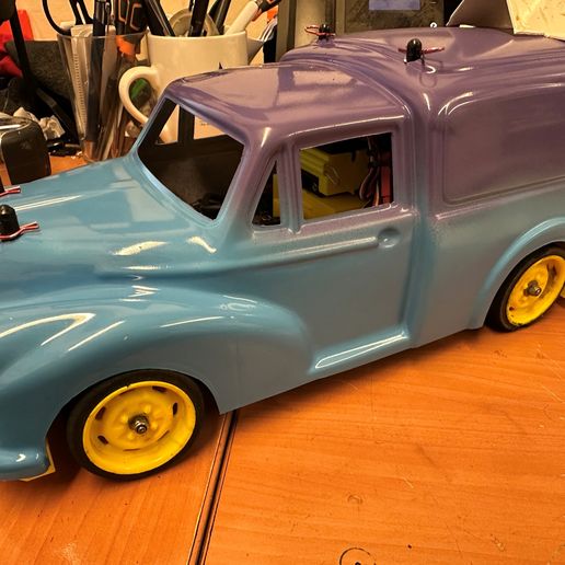 🚐 Kamtec Mardave front and rear bumper Morris Van Banger・ STL