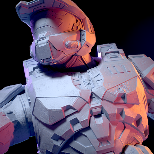 2_portrait1-9_FullQuality.png Halo Infinite Fanart - Master Chief 3d print figurine