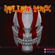 Hollow_mask_3d_print_model_01.jpg Hollow Mask Cosplay Halloween Costume