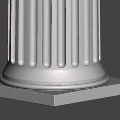 base.JPG STL-Datei Greek column kostenlos・Modell für 3D-Druck zum herunterladen