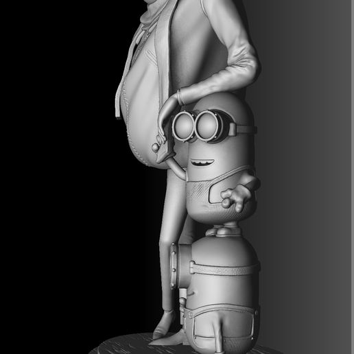 12.jpg Gru.Despicable me.Minions.STL, 3D printable