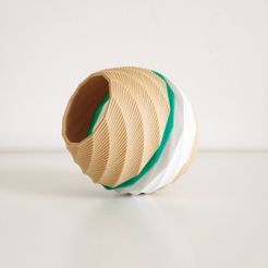 1.jpg Скачать бесплатный файл STL Multicolor Vase • Форма с возможностью 3D-печати, Pierre