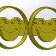 HE_She happy cookie cutter.png Happy SHE&HE cookie cutter