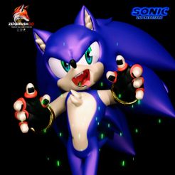 1.jpg Sonic the Hedgehog 3D Printing