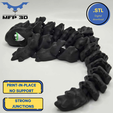53.png ARTICULATED BABY LIZARD MFP3D -NO SUPPORT - PRINT IN PLACE - SENSORY TOY-FIDGET